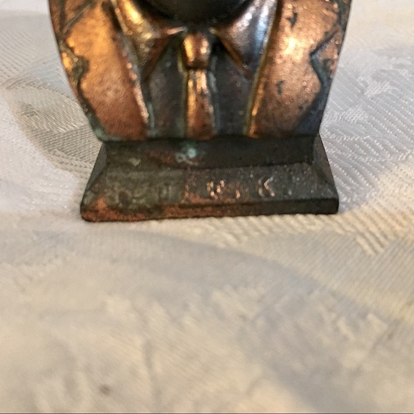 🇺🇸Vintage Miniature JFK Bronze Bust🇺🇸 - Picture 6 of 7